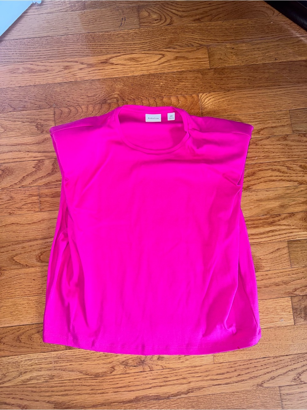 Aritzia Babaton Pink Sleeveless Top